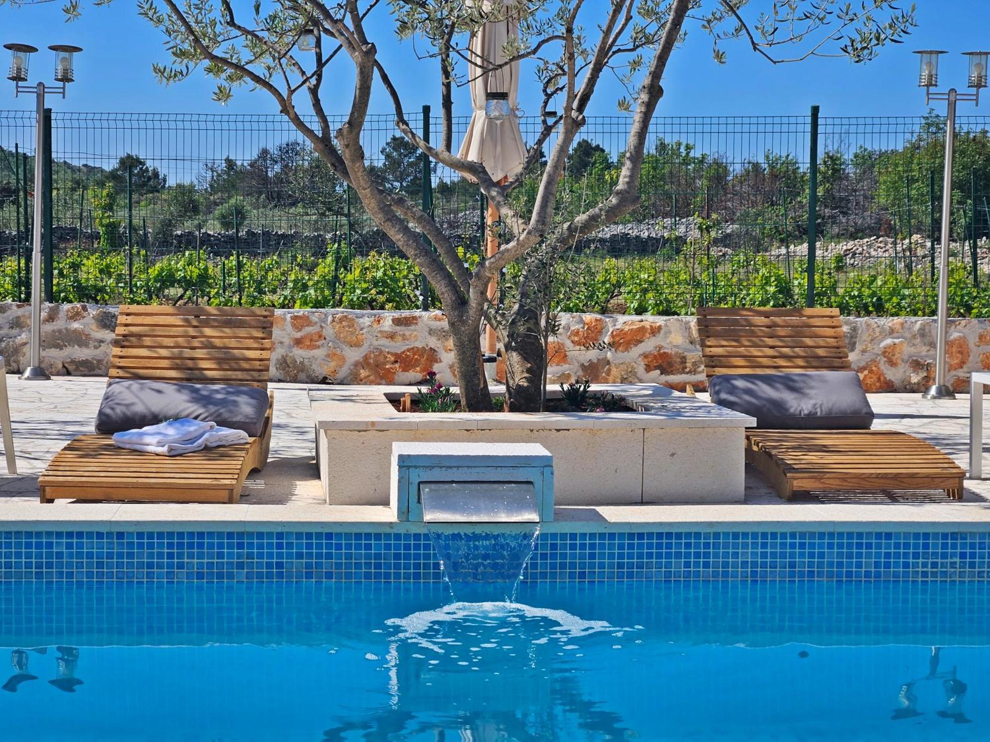 Gornji SegetFlamingo - House With Private Pool别墅 外观 照片